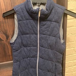 Super soft navy vest Marc New York M